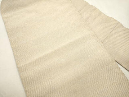 平和屋着物●爪掻き本綴れ　八寸名古屋帯　霞文　名古屋仕立て　正絹　逸品　CABJ2031dy
