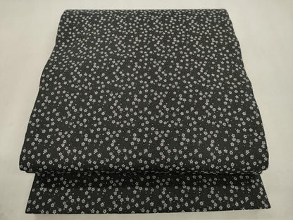 平和屋着物●両面　全通柄　京袋帯　舞梅　縞　正絹　逸品　CABJ2033dy