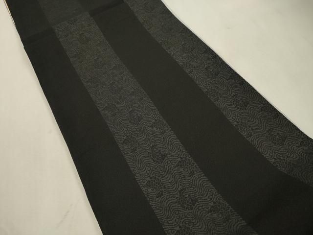 平和屋着物●両面　六通柄袋帯　横段松竹梅花文　金銀糸　正絹　逸品　CABJ2086dy