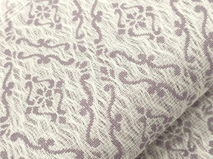 平和屋着物▽全通柄袋帯　スリーシーズン　春夏秋　櫛織　幾何学文　正絹　逸品　CABJ2099dy