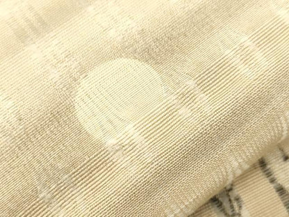 平和屋着物▽六通柄袋帯　スリーシーズン　春夏秋　手描き　ピサの斜塔　正絹　逸品　CABJ2116dy