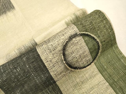 平和屋着物▽太鼓柄袋帯　スリーシーズン　春夏秋　櫛織　丸文　金糸　正絹　逸品　CABJ2117dy