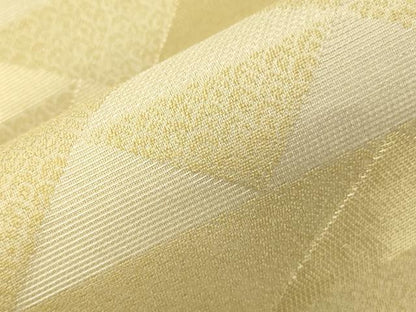 平和屋着物●両面　六通柄袋帯　鱗文　金糸　正絹　逸品　未使用　CABJ2143dy