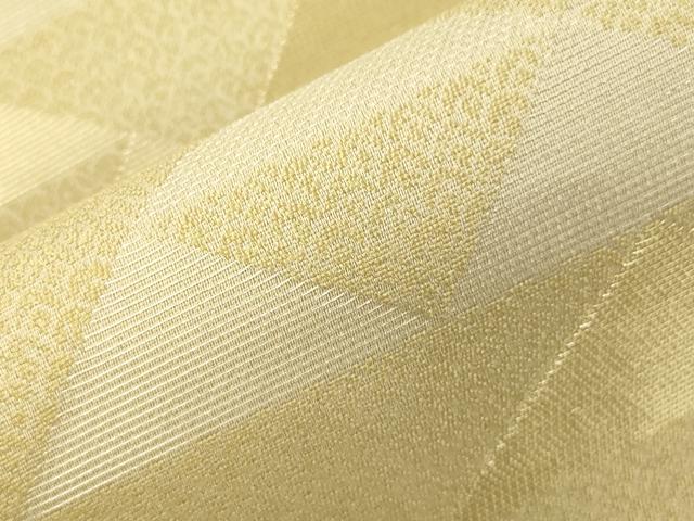 平和屋着物●両面　六通柄袋帯　鱗文　金糸　正絹　逸品　未使用　CABJ2143dy