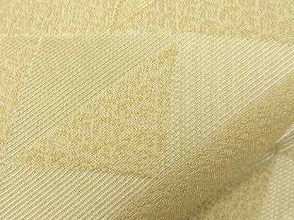 平和屋着物●両面　六通柄袋帯　鱗文　金糸　正絹　逸品　未使用　CABJ2143dy