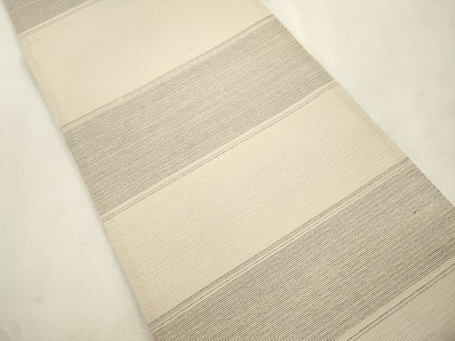 平和屋着物●両面　六通柄袋帯　鱗文　金糸　正絹　逸品　未使用　CABJ2143dy