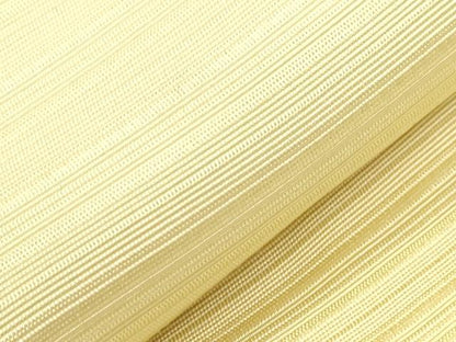 平和屋着物●本場筑前博多織　半幅帯　横段文　砥粉色　正絹　逸品　CABJ2164dy