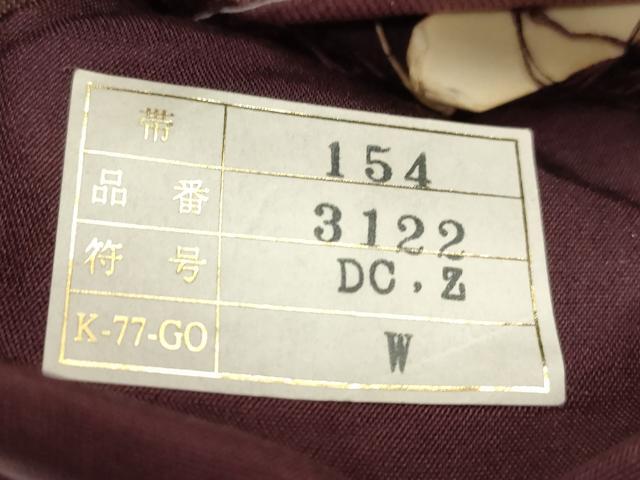 平和屋着物●西陣　田中義織物謹製　六通柄袋帯　舞桜文　金銀糸　証紙付き　正絹　逸品　CABJ2188dy