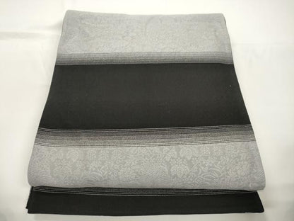 平和屋着物●西陣　両面　六通柄袋帯　流水文　金銀糸　正絹　逸品　CABJ2327dy