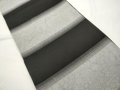 平和屋着物●西陣　両面　六通柄袋帯　流水文　金銀糸　正絹　逸品　CABJ2327dy