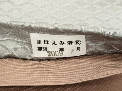 平和屋着物●紙芸紙生 太鼓柄袋帯 手描き 梟 正絹 逸品 CABJ2341dy
