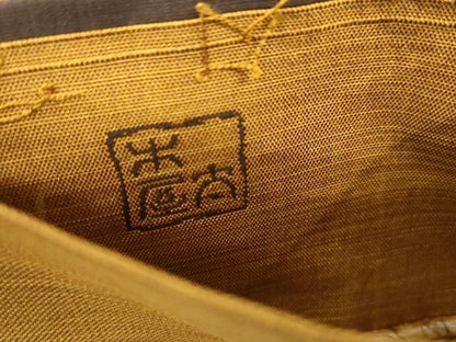 平和屋着物●名門木屋太　今河織物　六通柄袋帯　風景丸文　正絹　逸品　CABJ2353dy