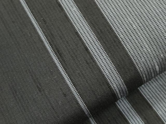 平和屋着物●つけ帯　紬地　幾何学丸文　正絹　逸品　CABJ2372dy