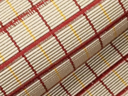 平和屋着物●本場筑前博多織　半幅帯　草花文　正絹　逸品　未使用　CABJ2396dy