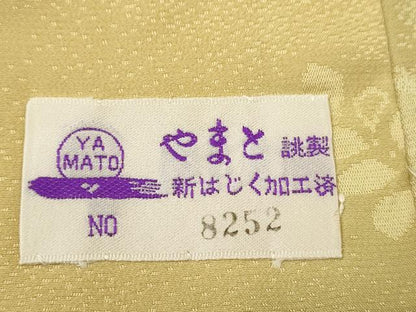 平和屋着物●長襦袢　無双仕立て　辻ヶ花地紋　暈し染め　やまと謹製　正絹　逸品　未使用　CABJ2406ze