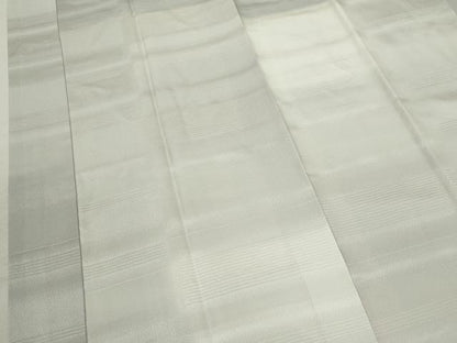 平和屋着物●長襦袢　袷　横段地紋　暈し染め　正絹　逸品　CABJ2408ze