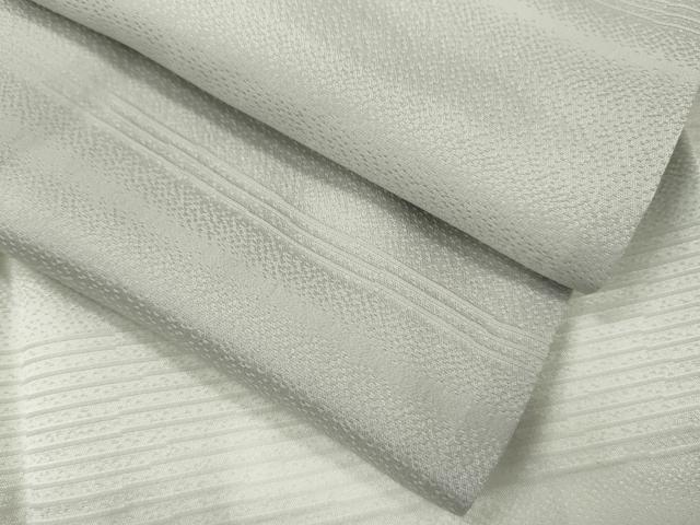 平和屋着物●長襦袢　袷　横段地紋　暈し染め　正絹　逸品　CABJ2408ze