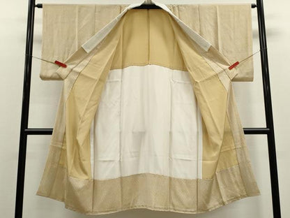 平和屋着物●長襦袢　無双仕立て　樹林文　正絹　逸品　CABJ2409ze