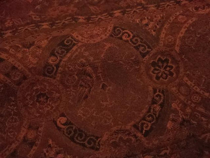 平和屋着物●上質な小紋　エジプト壁画文様　正絹　逸品　CABJ2412ze