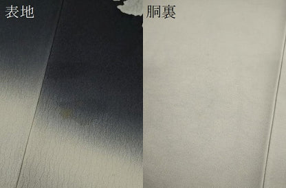 平和屋着物●訪問着　作家物　辻ヶ花　暈し染め　正絹　逸品　CABJ2416ze