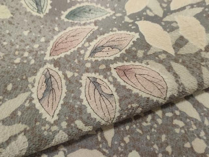平和屋着物●訪問着　作家物　辻ヶ花　草花文　暈し染め　正絹　逸品　CABJ2424ze
