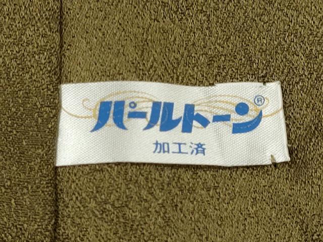 平和屋着物●訪問着　刺繍　枝花文　金彩　正絹　逸品　CABJ2431ze