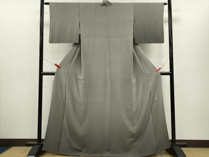 平和屋着物●江戸小紋　訪問着　田島輝久　縞　三越扱い　正絹　逸品　CABJ2432ze