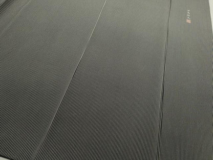 平和屋着物●江戸小紋　訪問着　田島輝久　縞　三越扱い　正絹　逸品　CABJ2432ze
