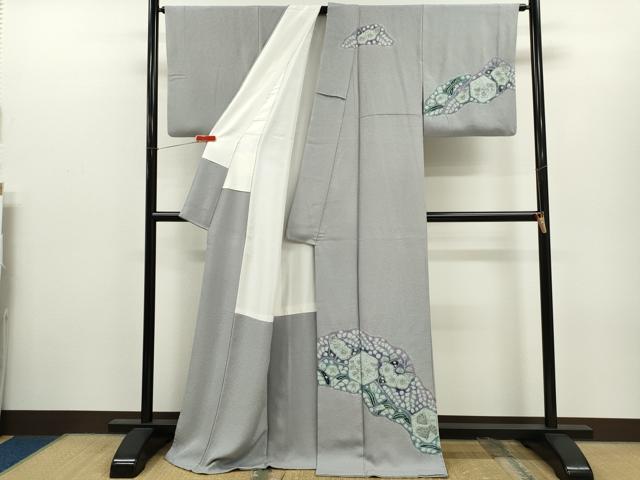 平和屋着物●樋熊哲也　訪問着　辻が花　絞り　手描き　訪問着　絞り　手描き　正絹　逸品　CABJ2436ze