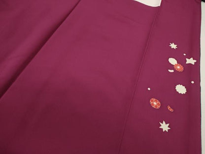 平和屋着物●豪華振袖　作家物　駒刺繍　花おとぎ　金彩　正絹　逸品　CABJ2437ze