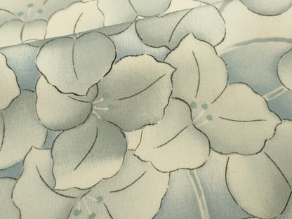 平和屋着物●上質な小紋　草花文　暈し染め　正絹　逸品　CABJ2460ze