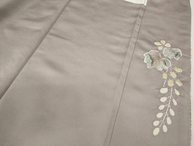 平和屋着物●訪問着　辻ヶ花　手描き　絞り　銀通し地　正絹　逸品　CABJ2464ze