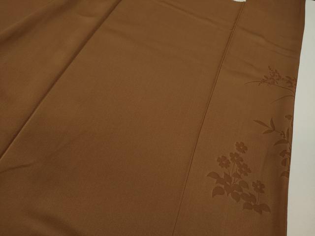 平和屋着物●訪問着　刺繍　草花文　暈し染め　金彩　正絹　逸品　CABJ2478ze