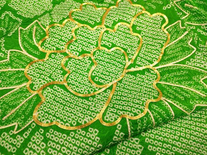 平和屋着物●豪華振袖　駒刺繍　絞り　牡丹　やまと謹製　正絹　逸品　CABJ2481ze