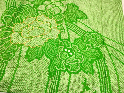 平和屋着物●豪華振袖　駒刺繍　絞り　牡丹　やまと謹製　正絹　逸品　CABJ2481ze