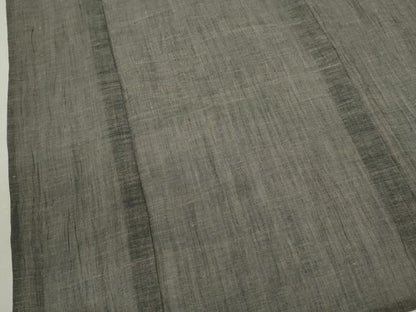 平和屋着物＊夏物　男性　本場小千谷ちぢみ　霞文　麻　逸品　CABJ2518ze