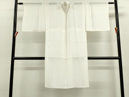 平和屋着物＊夏物　長襦袢　絽　生成り色　正絹　逸品　CABJ2530ze