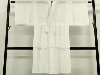 平和屋着物＊夏物　長襦袢　絽　生成り色　正絹　逸品　CABJ2530ze