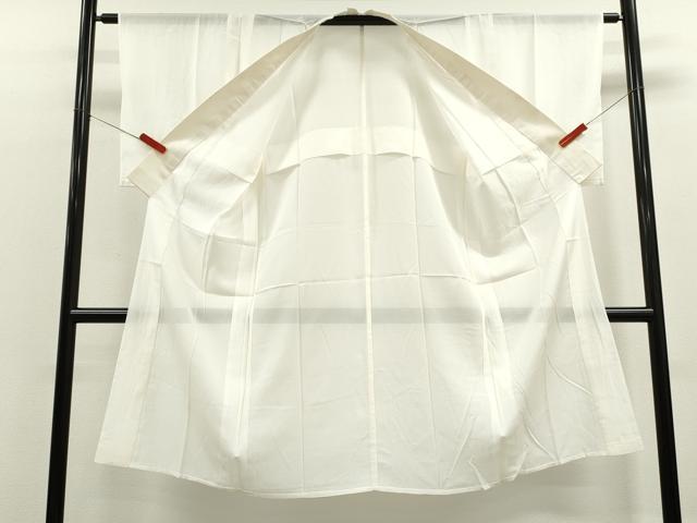 平和屋着物＊夏物　長襦袢　絽　生成り色　正絹　逸品　CABJ2531ze