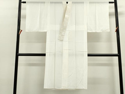 平和屋着物＊夏物　長襦袢　絽　生成り色　正絹　逸品　CABJ2531ze