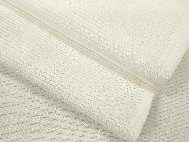 平和屋着物＊夏物　長襦袢　絽　生成り色　正絹　逸品　CABJ2531ze