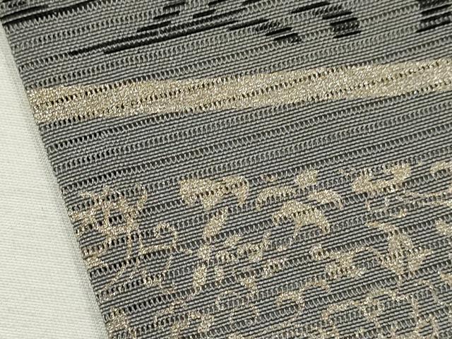 平和屋着物＊夏物　訪問着　絽　駒刺繍　吉祥文　金彩　正絹　逸品　CABJ2551ze