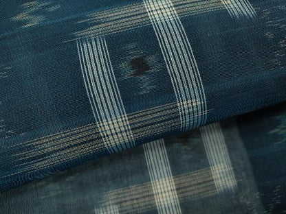 平和屋着物＊夏物　本場琉球絣　夏琉球　正絹　逸品　CABJ2553ze