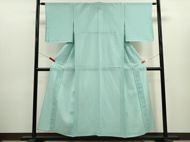 平和屋着物＊夏物　色無地　絽　瓶覗色　正絹　逸品　未使用　CABJ2559ze