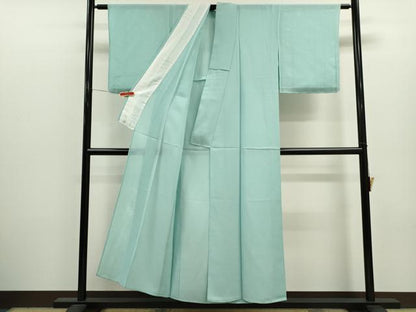 平和屋着物＊夏物　色無地　絽　瓶覗色　正絹　逸品　未使用　CABJ2559ze
