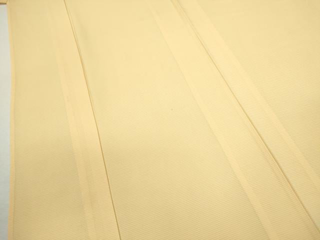 平和屋着物＊夏物　色無地　絽　雄黄色　正絹　逸品　CABJ2560ze