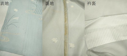 平和屋着物＊夏物　訪問着　絽　飛鳥草木文　暈し染め　正絹　逸品　CABJ2573ze