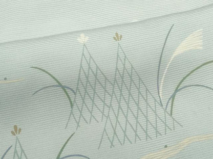 平和屋着物＊夏物　訪問着　絽　飛鳥草木文　暈し染め　正絹　逸品　CABJ2573ze
