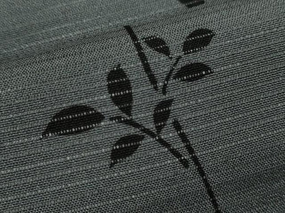 平和屋着物＊夏物　小紋　絽　枝葉文　正絹　逸品　CABJ2585ze