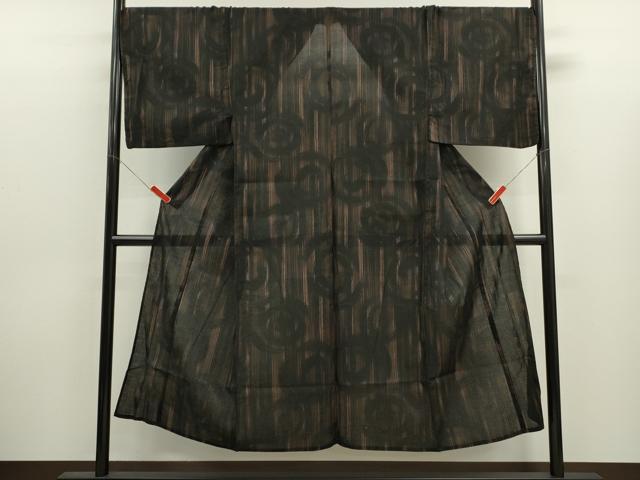 平和屋着物∴男性　夏物　浴衣　綿紅梅　霞丸文　逸品　CABJ2595ze